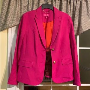 Pink wool jacket